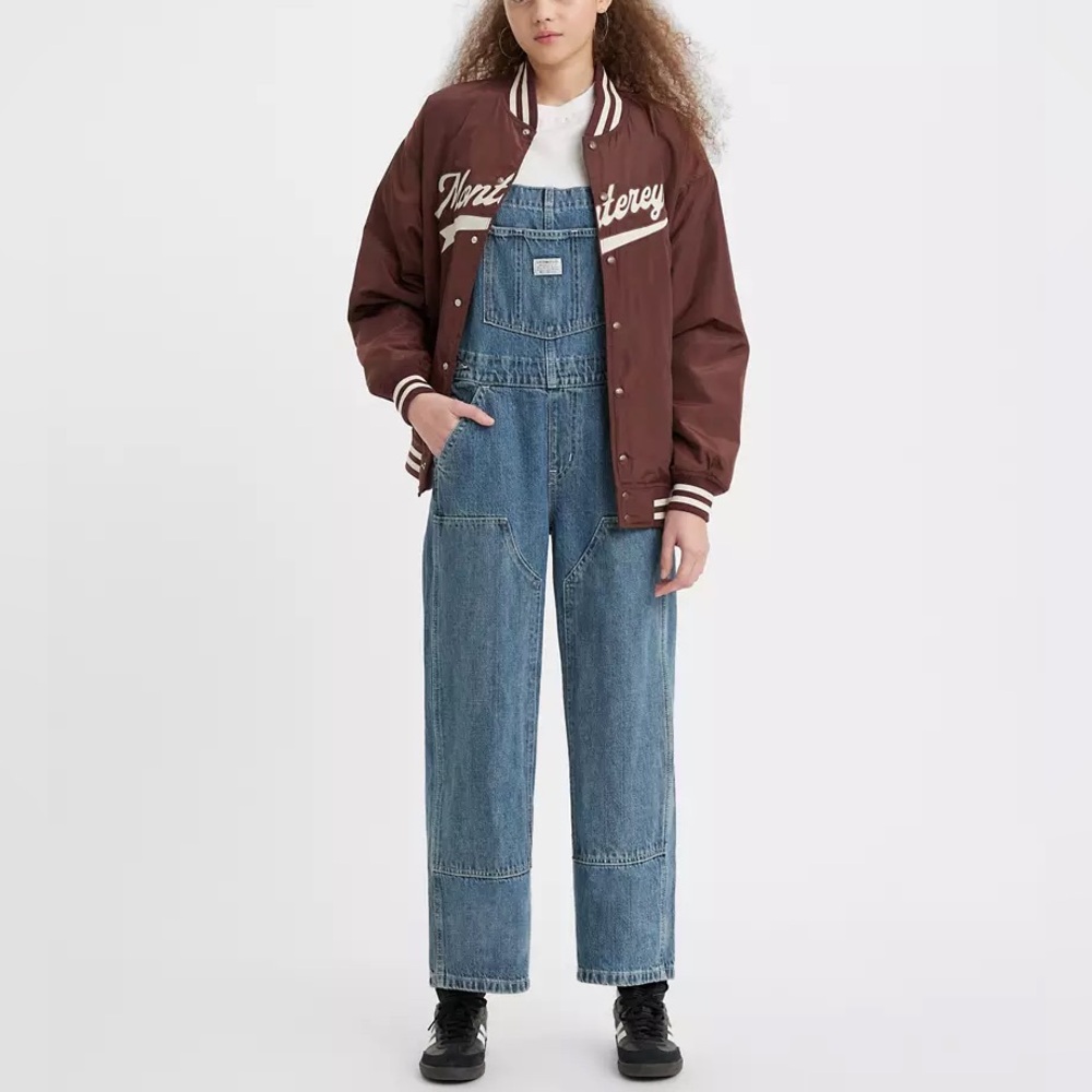 Levi baggy highwater Overalls